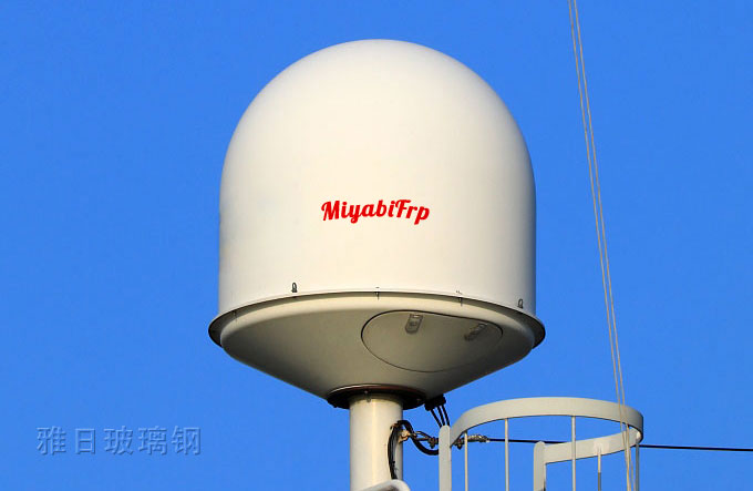 GPS天线罩安装实物图